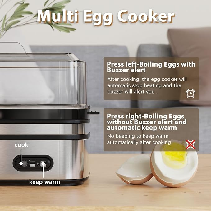 what does an egg cooker do